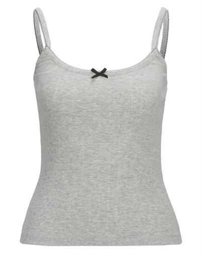 Lelu Bow Singlet Top - JJXX
